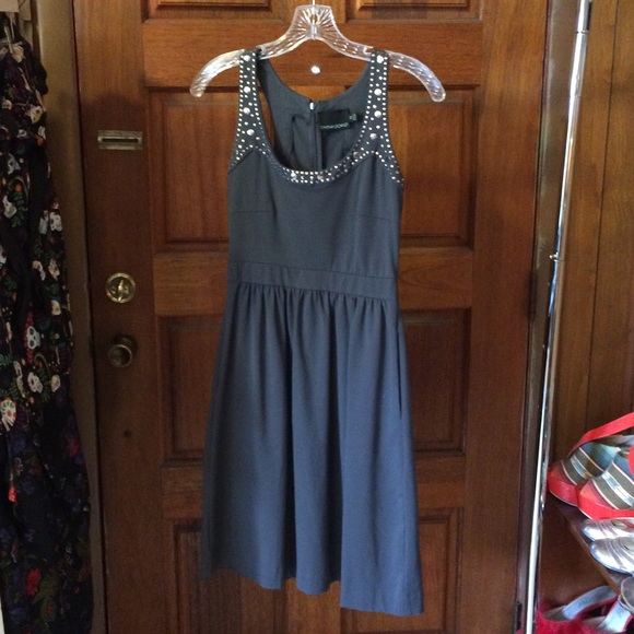Cynthia Rowley Studded Dress with Pockets - Picture 1 of 5